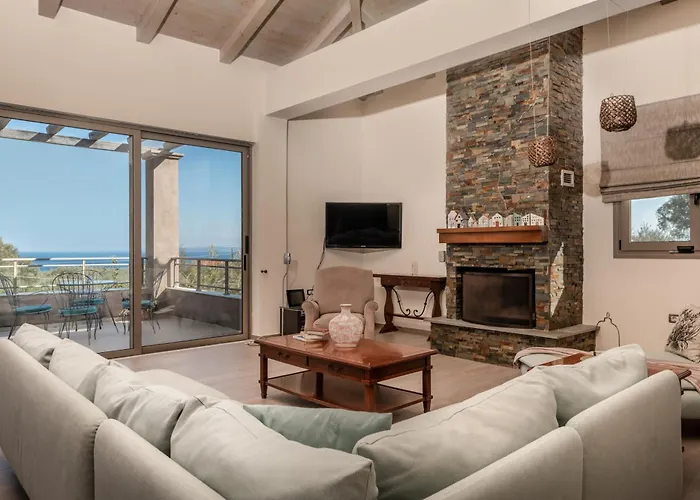 빌라 Astarte - Stilvi 4 Bedroom Private With Pool *