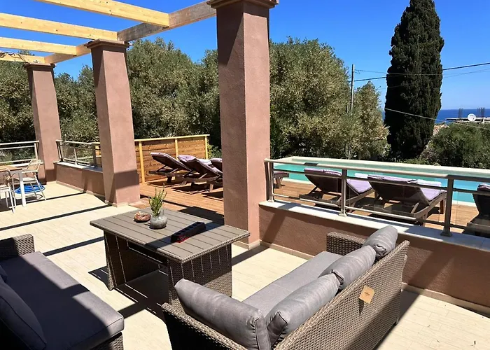 Astarte - Stilvi 4 Bedroom Private With Pool 빌라 *