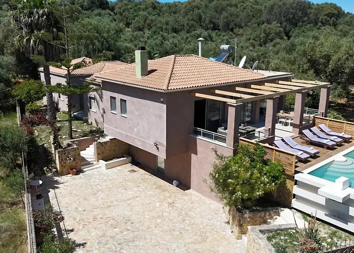 Astarte - Stilvi 4 Bedroom Private With Pool * Akrotiri (Zakynthos)