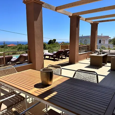 Willa Astarte - Stilvi 4 Bedroom Private With Pool Akrotiri (Zakynthos)